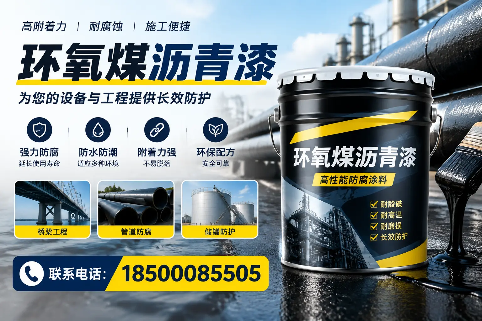 环氧煤沥青漆与其他涂料的对比分析，助力六盘水企业决策