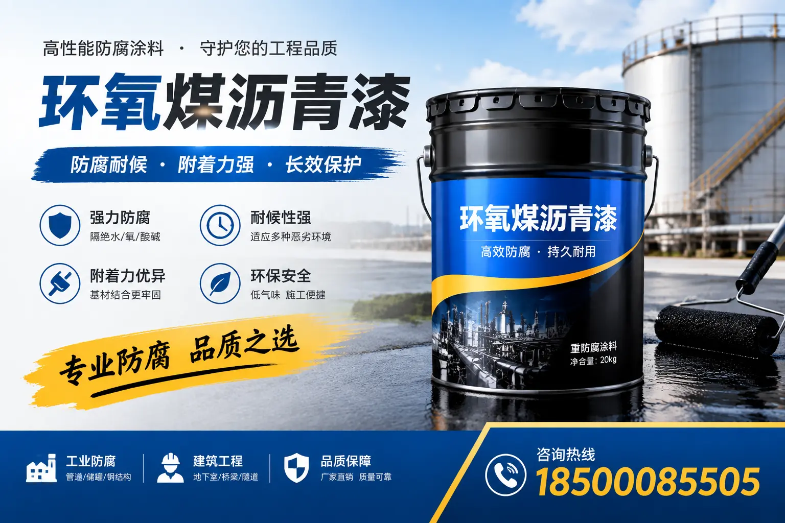 如何选择适合的环氧煤沥青漆？六盘水市场选型指南