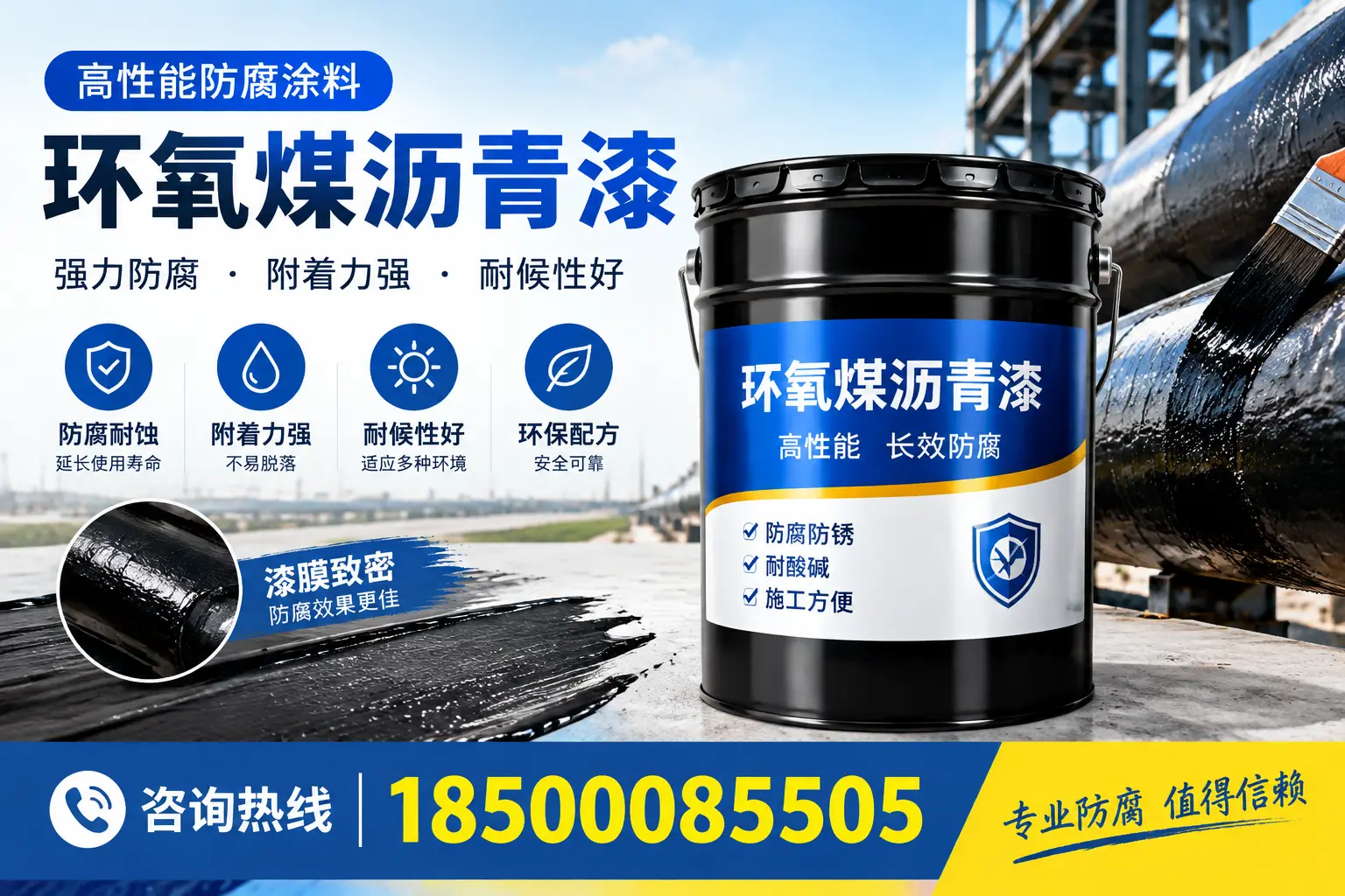 环氧煤沥青漆使用中的常见问题解答，六盘水用户必看